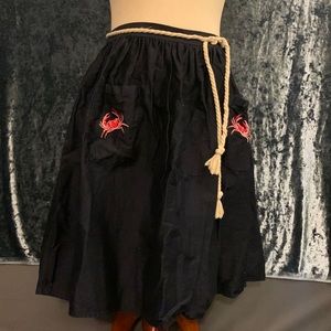 Nautical Collectif swing skirt